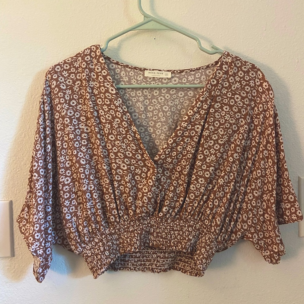Miss Love Floral Blouse